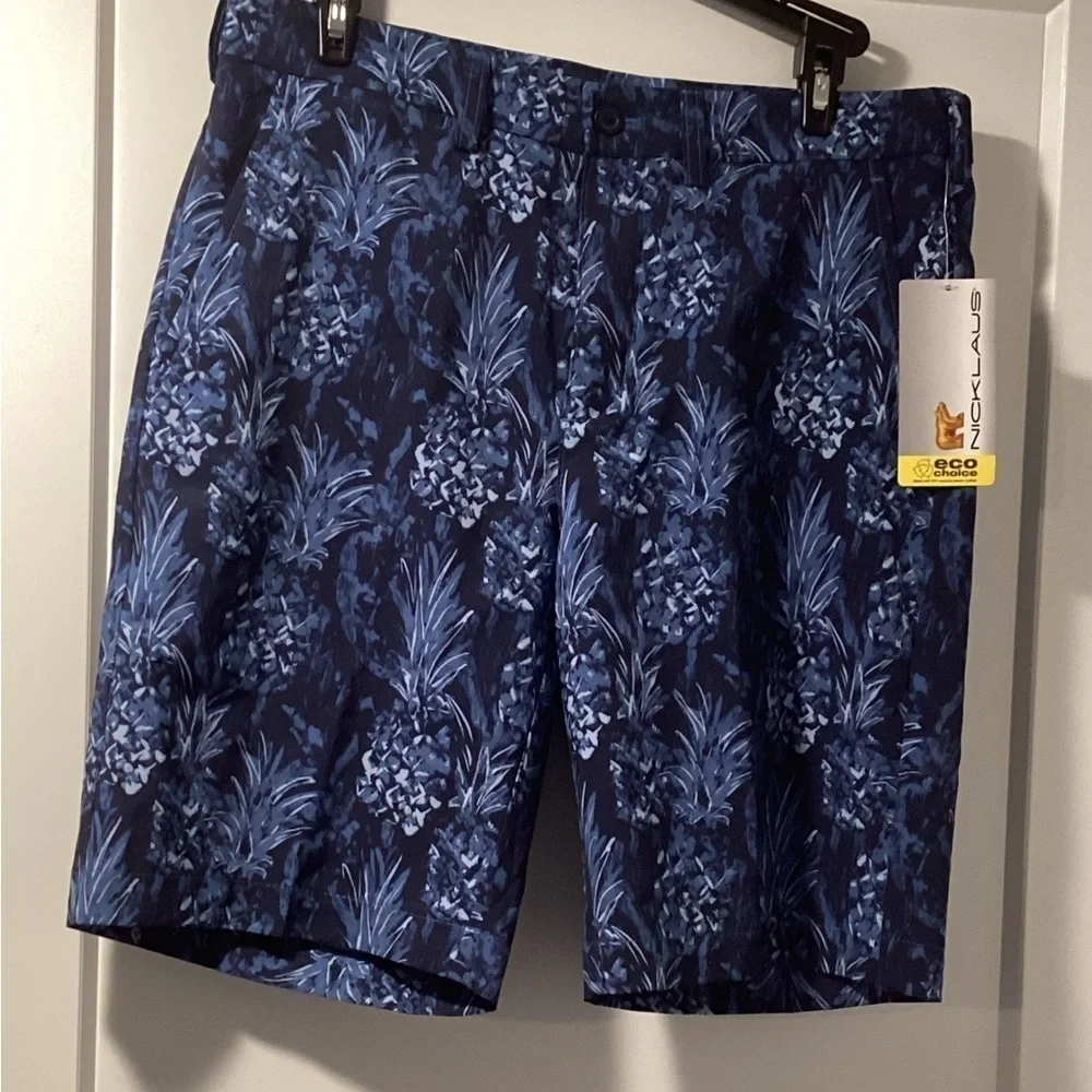 Nwt Nicklaus Size 30 Printed Golf‎ Shorts